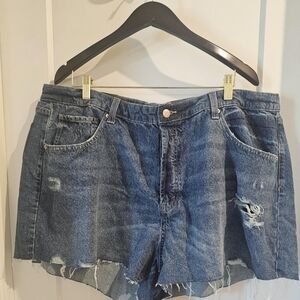 Wild Fable Blue Relaxed Fit Jean Shorts